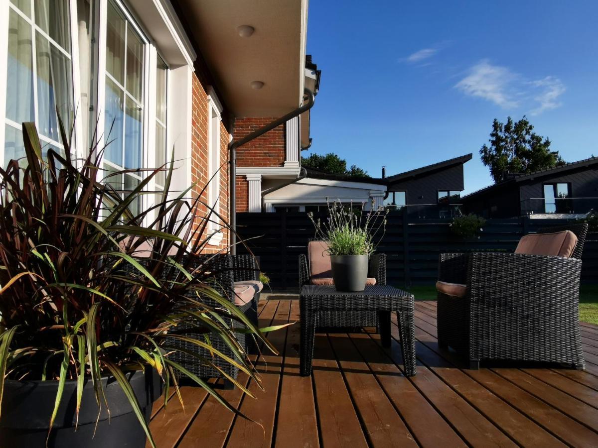 Melnrage Beach Cozy Apartments & Terrace - Pine View Sea Entry Klaipeda Ngoại thất bức ảnh